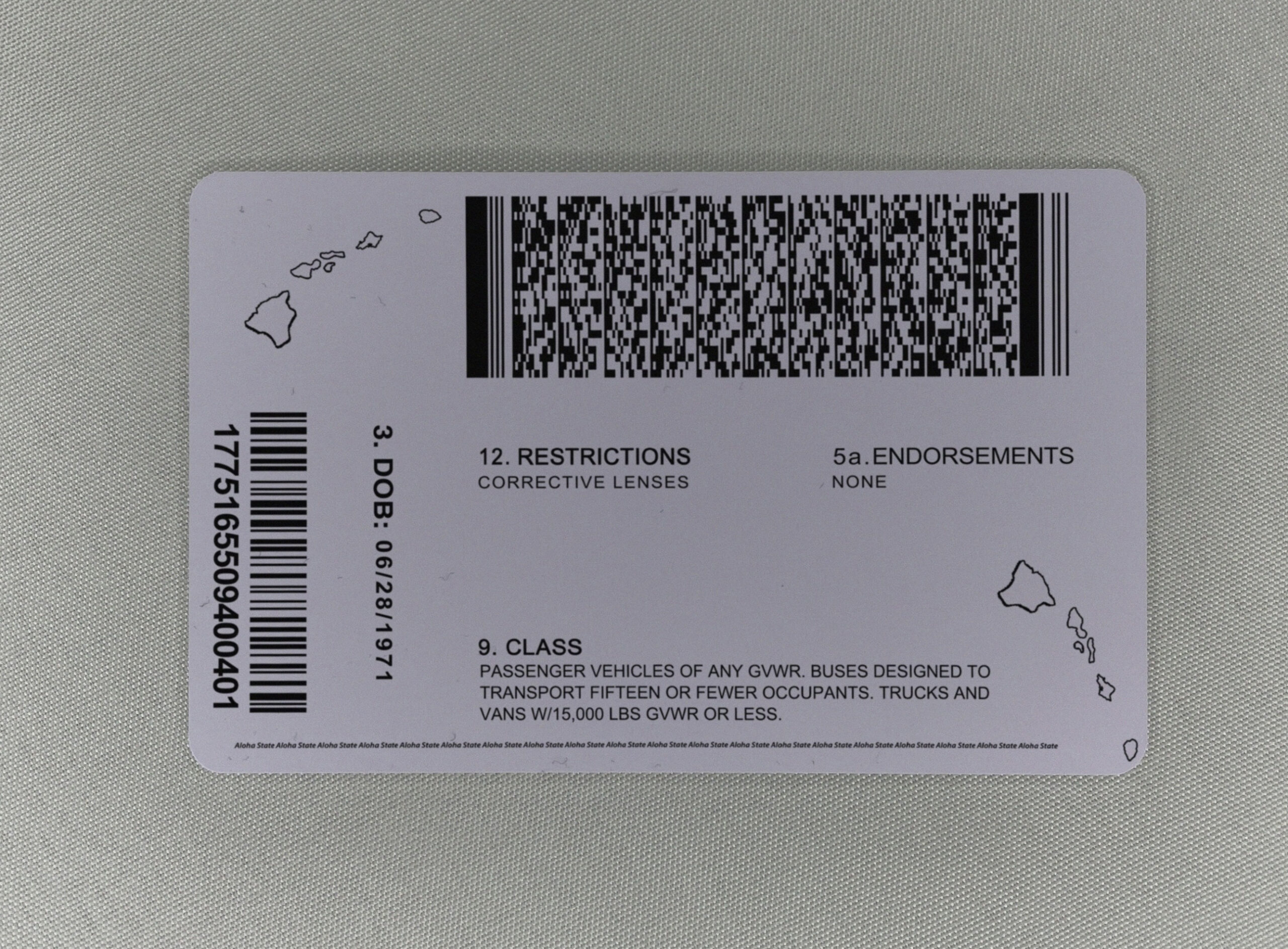 Get A Premium Hawaii Fake ID Unmatched Quality Fast Delivery