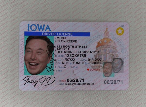 Fake ID Iowa