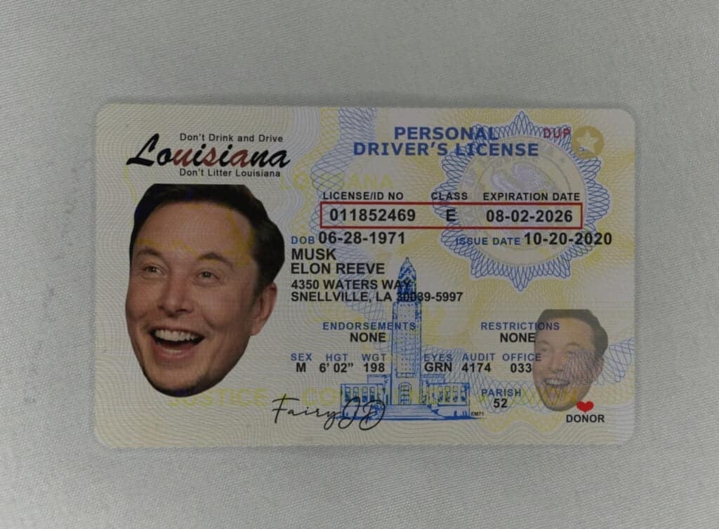 Get Your Authentic Louisiana Fake ID - Premium Quality & Fast Delivery!