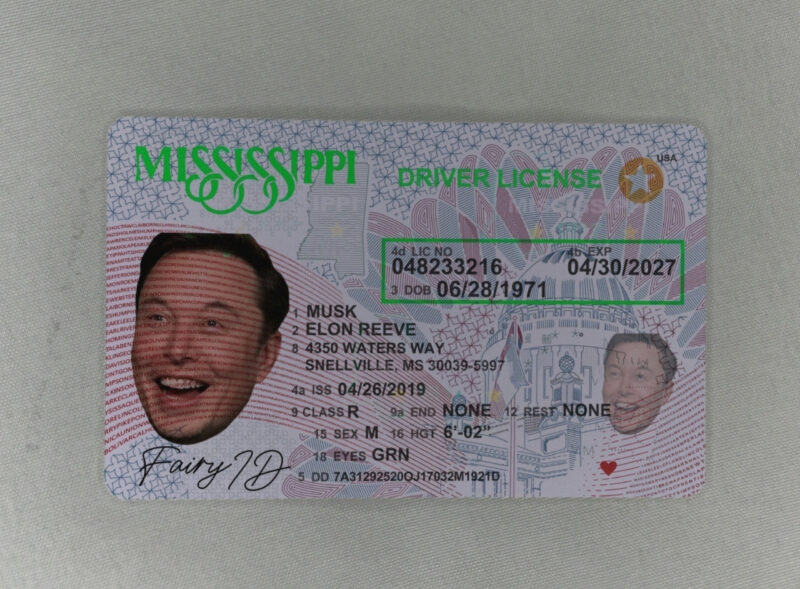 Mississippi Fake ID