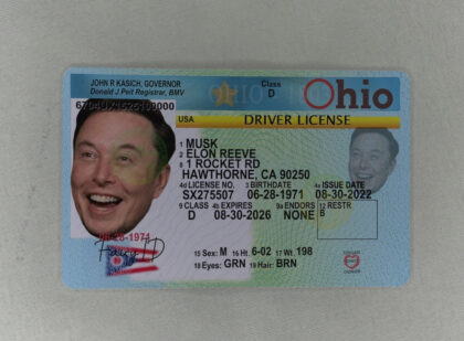 Ohio Fake ID