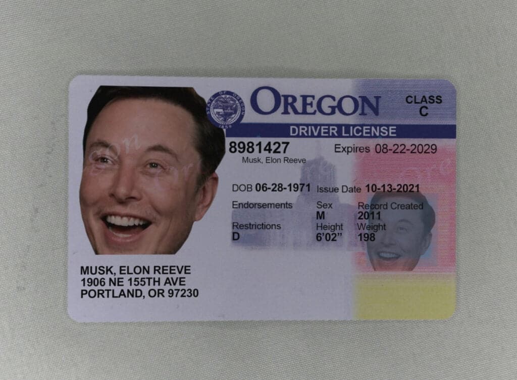 New scannable Oregon fake ID Oregon ID Discover a New World of Possibilities with Fake IDs!