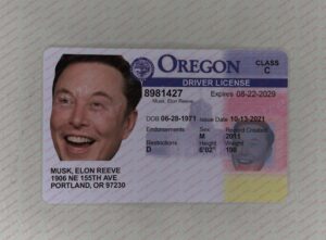 Oregon Fake ID