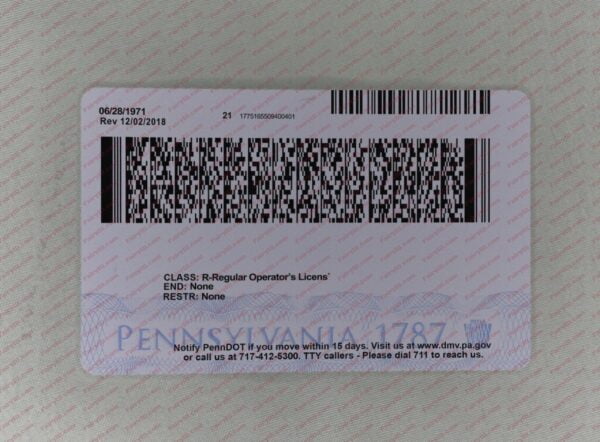 Fake ID Pennsylvania