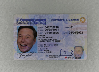 Pennsylvania Fake ID