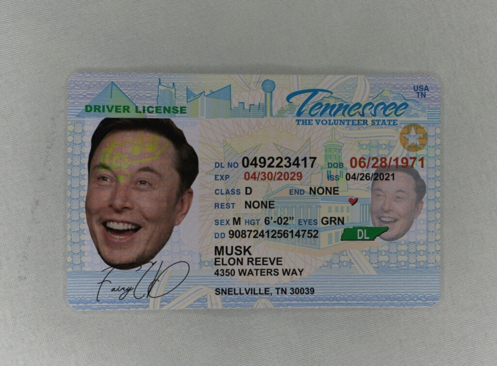Our best fake Tennessee ID is the perfect solution for your needs