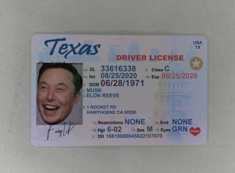 Texas Fake ID