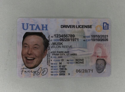 Utah Fake ID