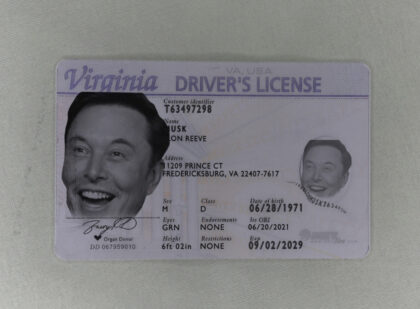 How much is a Virginia ID