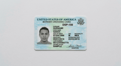 Border Crossing Card