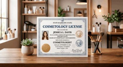 Cosmetology License