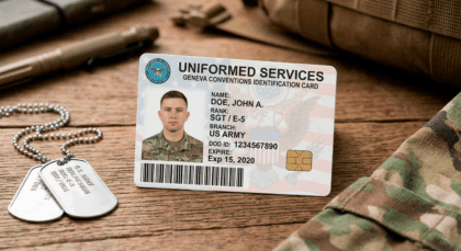 Military ID Card