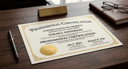Professional Certification