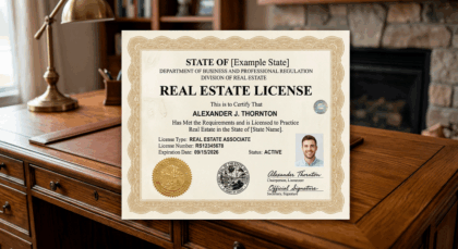 Real Estate License