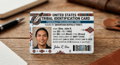Tribal Identification Card