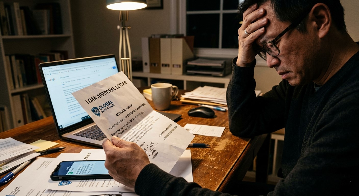 Fake Loan Approval Letters: How Scammers Use Them to Deceive Banks and Individuals
