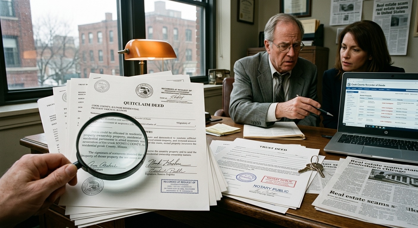 Fake Property Ownership Documents: Fraudster Methods and Deception Schemes