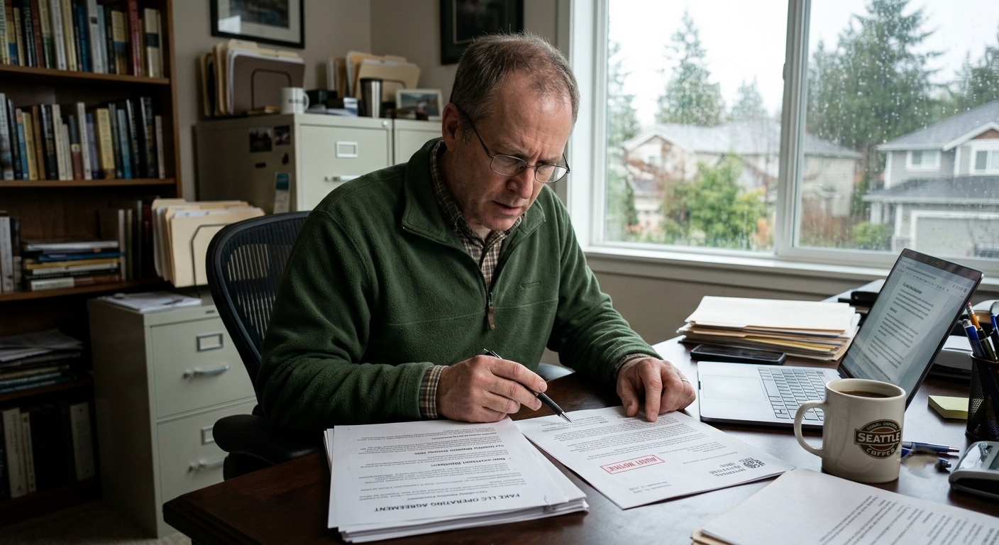 How a Fake LLC Operating Agreement Helps Avoid Tax Audits in 2026