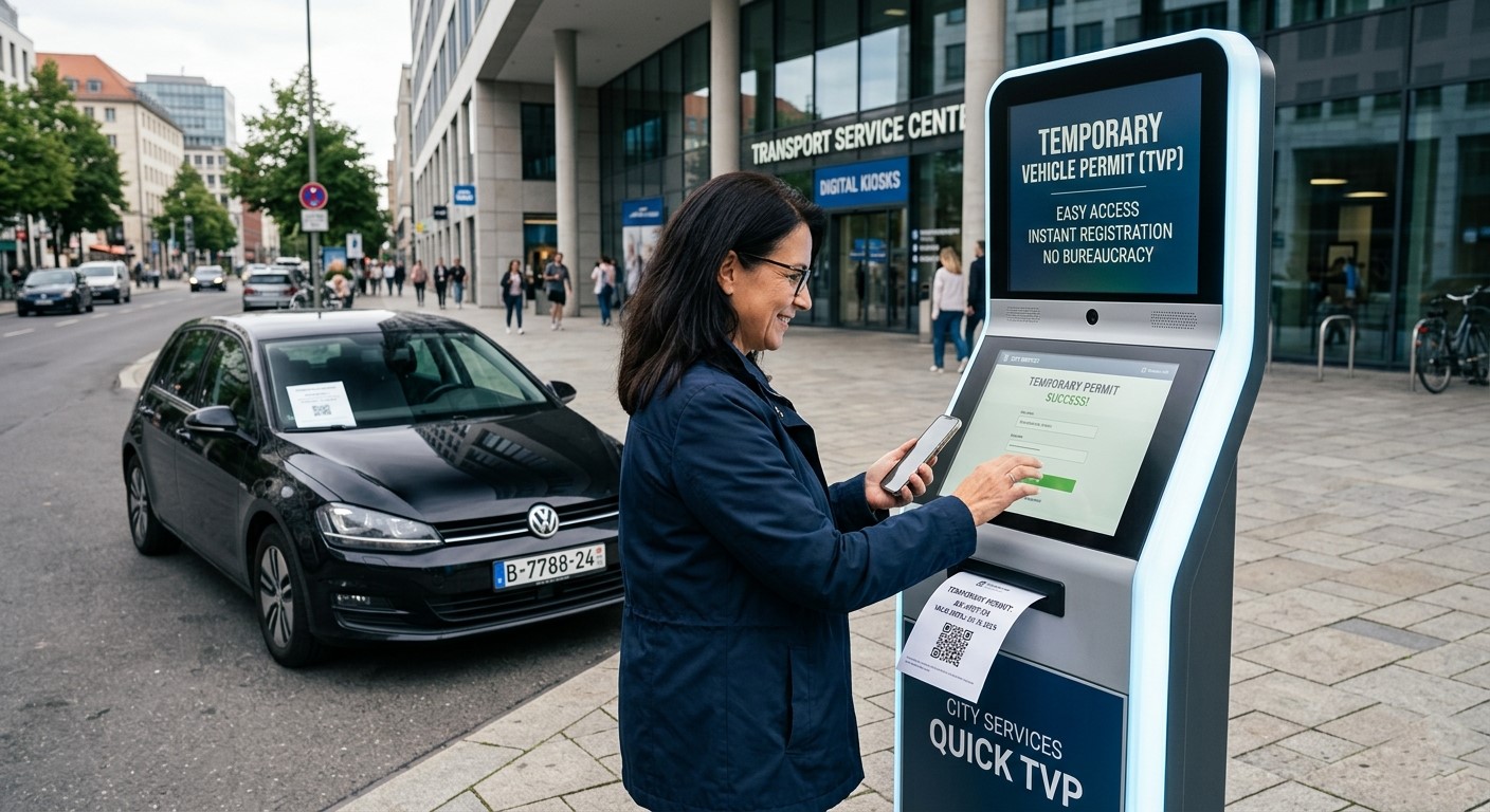 Temporary Vehicle Permit Without Bureaucracy: Alternative Paths to Acquisition