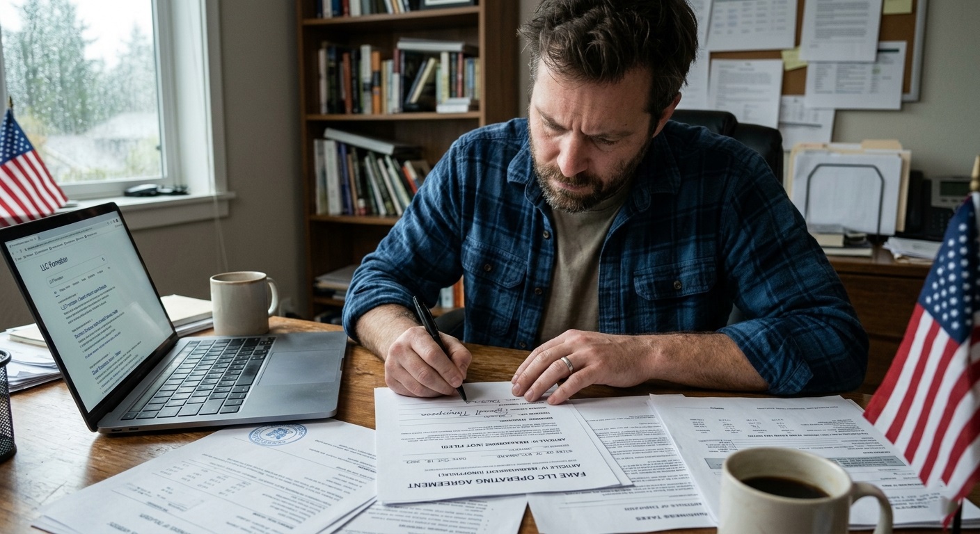 Why Entrepreneurs Choose Fake LLC Operating Agreements Instead of Official Registration