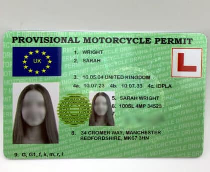 Provisional Motocycle